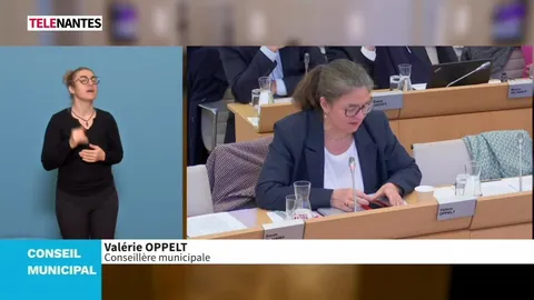 Miniature de la vidéo titrée \"Séance houleuse au conseil municipal de Nantes"